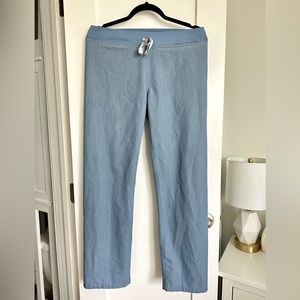 FIGS Scrub Pants- Livingston Heathered Indigo- Size S